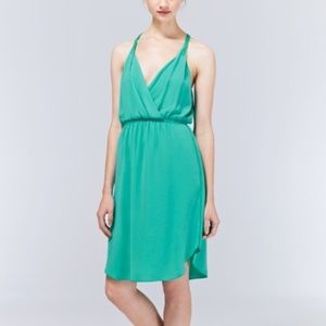 Aritzia Wilfred Taleen Turquoise Mint Dress Size L